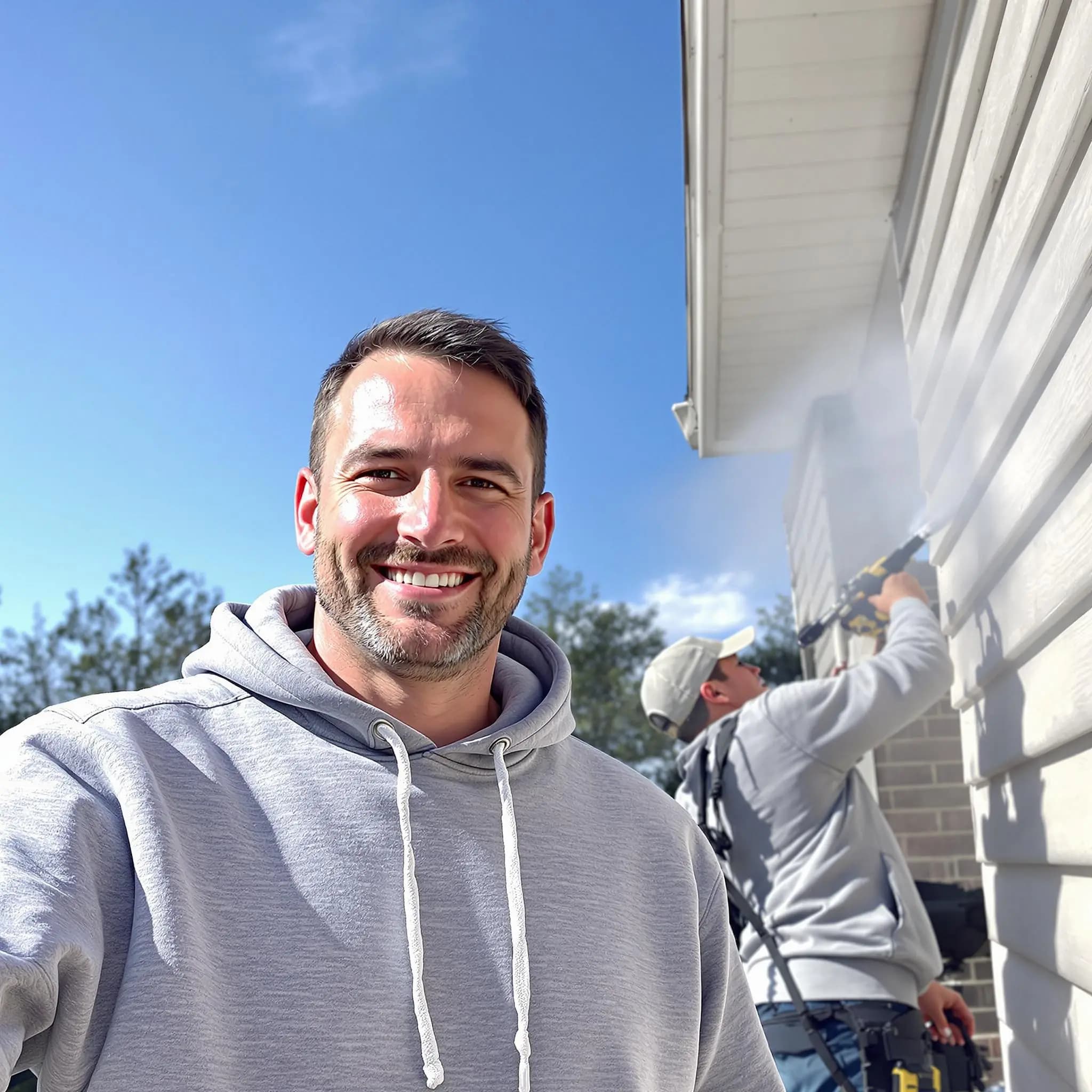 The Medina Power Washing team.