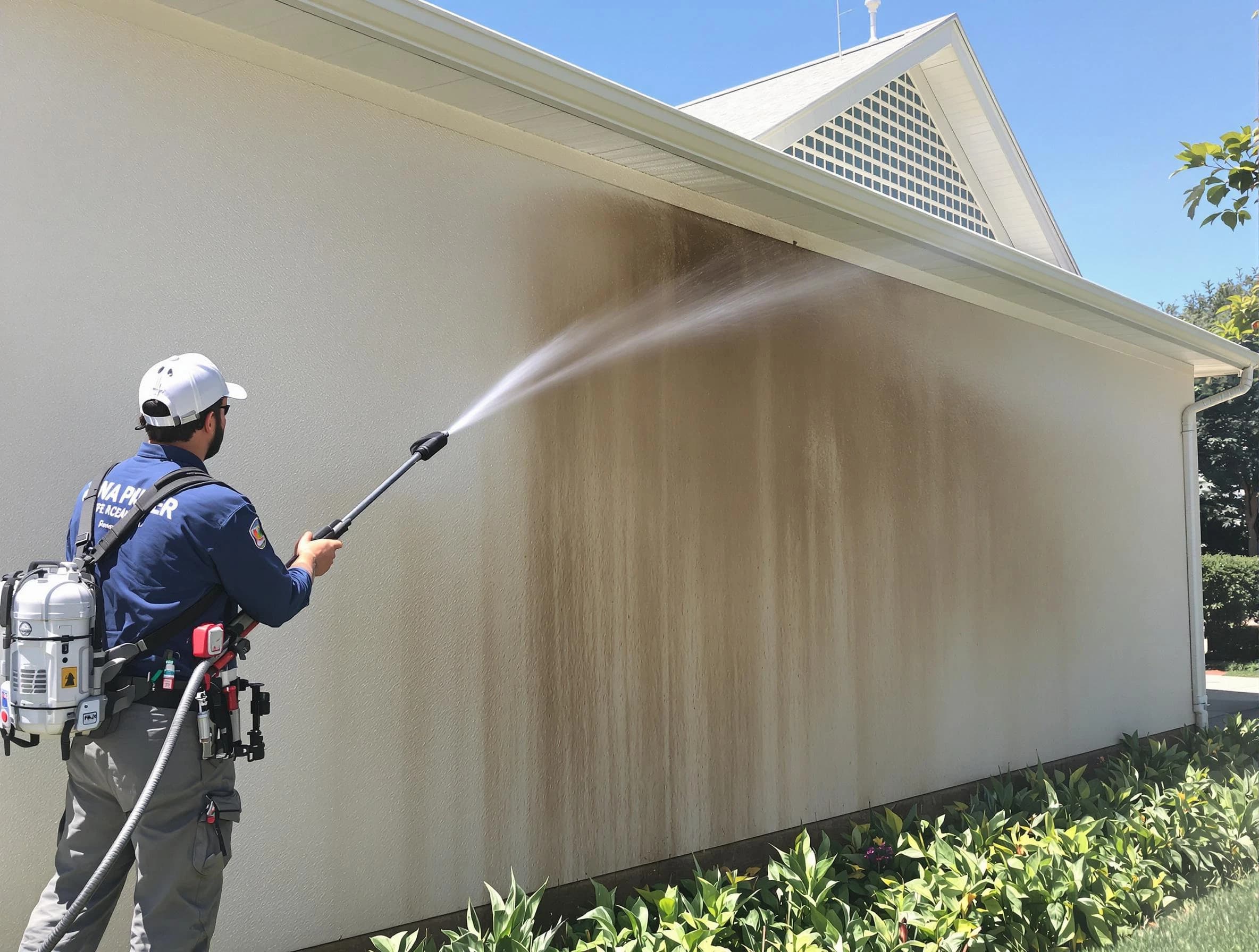 Medina Power Washing expert providing thorough power washing service in Medina